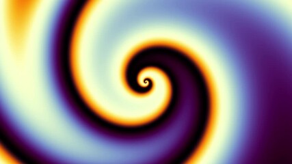 Aufkleber - Endless abstract spiral. Seamless looping footage 4k. Abstract loop background