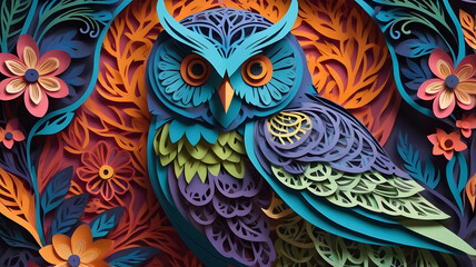  peacock feather background, ai generated