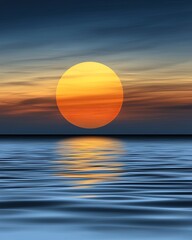 Wall Mural - sun s light blending into the sky, creating a tranquil, almost spiritual atmosphere that symbolizes 