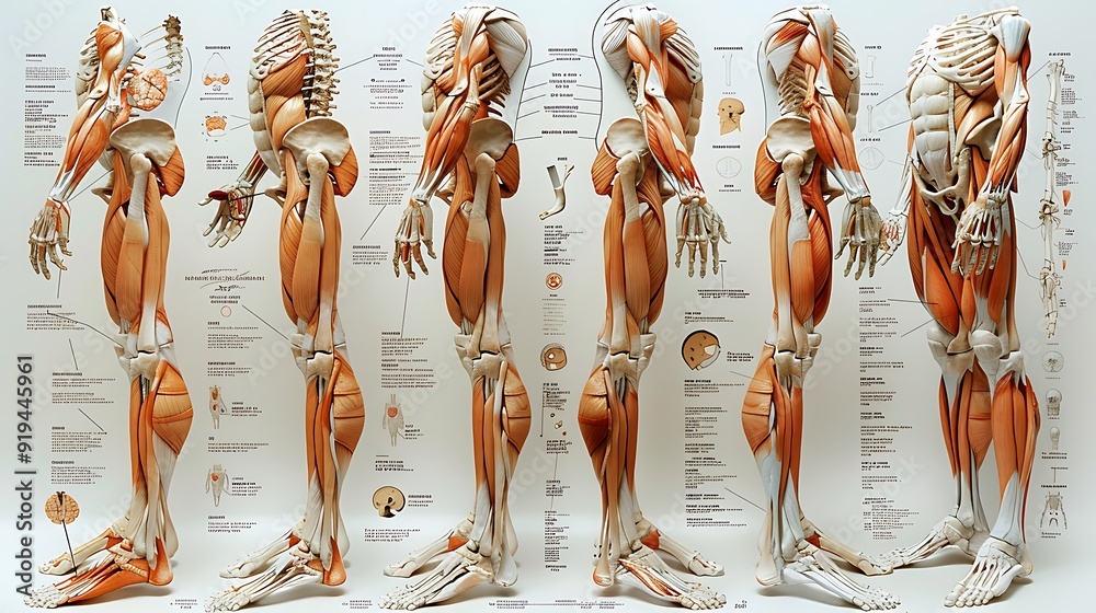 Gross anatomy of lower limb showcasing skeletal muscular and vascular ...