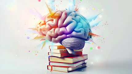 Abstract Collage of Education Brain Book and Intelligence, abstract, collage, education, brain, intelligence, book, learning, knowledge, creativity, thinking
