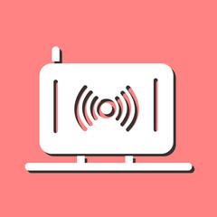 Wall Mural - Wireless Vector Icon