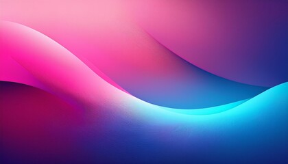 Sticker - pink and blue gradient background abstract art