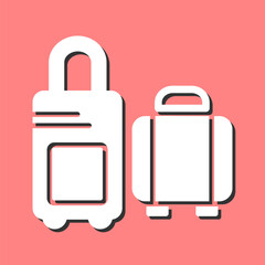 Poster - Suitcase Vector Icon