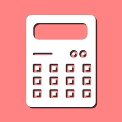 Wall Mural - Calculator Vector Icon