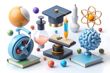 Brain left and right hemisphere power mind art and creativity analyst and thinking education vector concept
