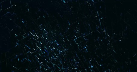 Wall Mural - abstract digital network data background, 3d rendering video digital graphic abstraction design vide