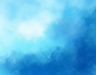 Wall Mural - sky blue watercolor abstract background for your design. abstrac