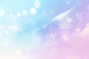 Poster - Grey, white, and blue geometric background
