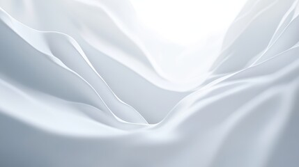 Sticker - White gray satin dark fabric texture luxurious shiny that is abstract silk cloth background in patterns soft waves