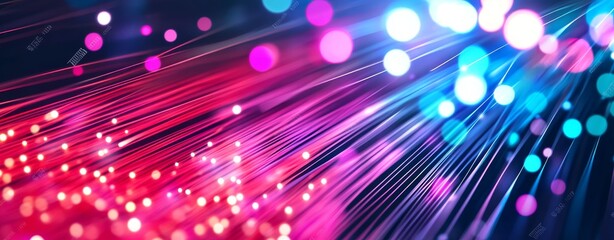 Poster - An ideal digital background for technological operations, neural networks, stock, data transmission and encryption, archives, audio and visual representations, as well as scientific research
