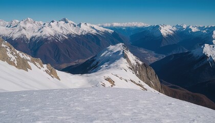 Wall Mural - Beautiful mountains landscape 4