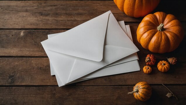 Halloween party invitation, space for text