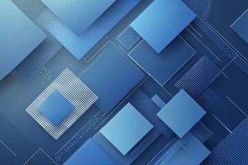 Poster - A blue background overlay layer is used for the design of the background