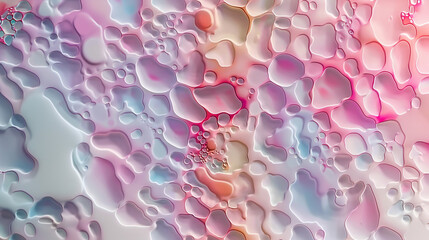 Poster - Intricate pastel-colored abstract background pattern