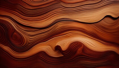 Organic grainy wood texture with rich chestnut hues and natural patterns - Timeless rustic background.