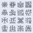 © DewanFatima - The Future of Technology Related Hand Drawn Icons.
