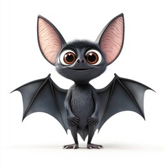 3D Cartoon Cute Funny Bat