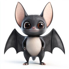 3D Cartoon Cute Funny Bat