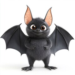 3D Cartoon Cute Funny Bat