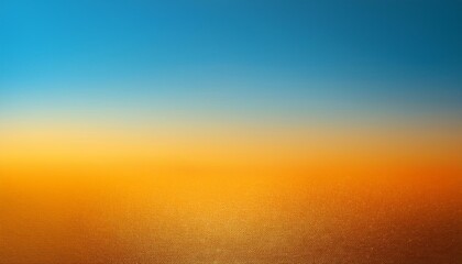 Poster - background gradient in orange and light blue, yellow gradient, gradient background 