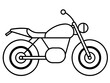© raseldesigner93 - Motorcycle with Rear Wheel Perspective Vector Illustration Cartoons, Clipart, Line Art Design, Detailed motorcycle vector art with rear wheel perspective for illustrations, cartoons, and clipart.