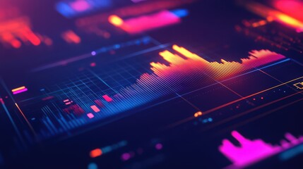 Wall Mural - Visualizing financial growth: 2025 annual report with detailed charts and year-on-year comparisons.