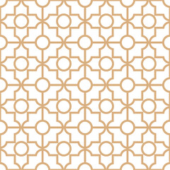 Sticker - Seamless geometric abstract pattern with a modern style