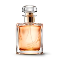 Poster - uxury-bottle-of-perfume-isolated-on-transparent-background