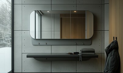 Wall Mural - Modern Bathroom Interior Design