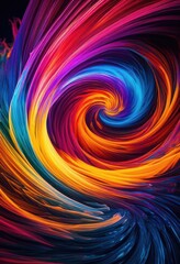 Wall Mural - vibrant chemical transformations captured stunning detail showcasing vivid colors intricate patterns