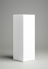 Poster - PNG tall box mockup, transparent design