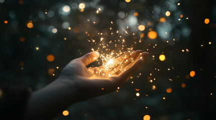 Canvas Print - Sparkler