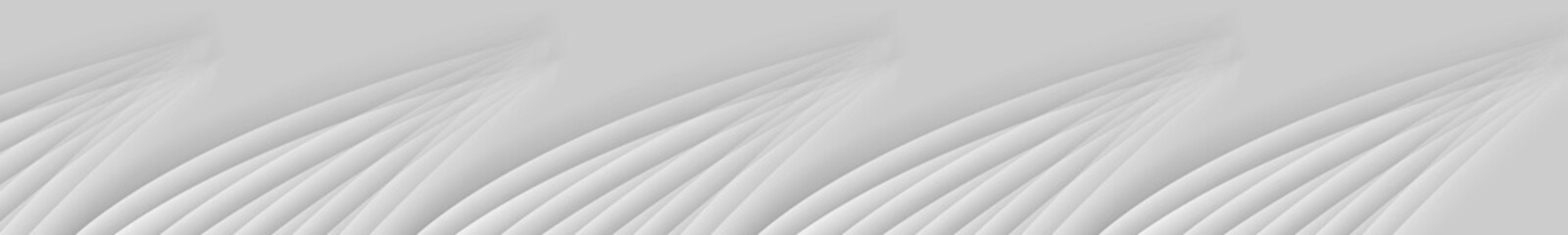 Poster - creative curve design white abstract background