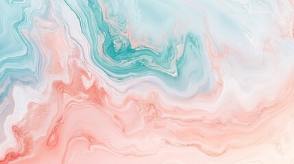 Abstract marble patterns in pastel colors wallpaper