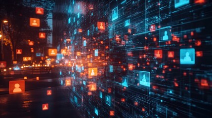 Poster - Digital Network of People