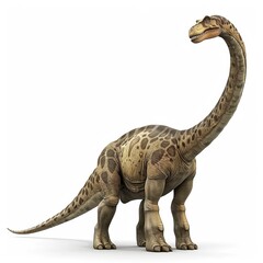 Poster - Argentinosaurus fantasy animal cartoon isolated whitebackground 16:9