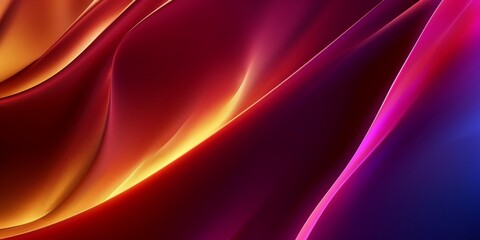 Wall Mural - dynamic and fluid swirls of radiant colors, creating a mesmerizing and stunning abstract landscape t