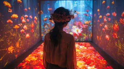 Poster - an immersive multimedia experience that combines virtual reality, interactive storytelling, and data