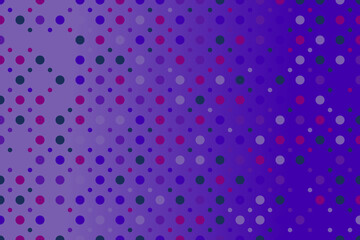 Aufkleber - Geometrical abstract circle pattern background - geometric vector graphic design