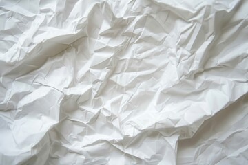 Poster - Close-up view of a blank white sheet of paper, suitable for use in office or educational settings