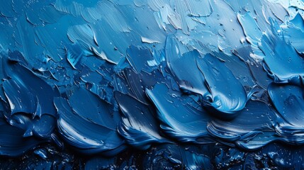 Fototapete - Craft paint brush strokes with varying thicknesses and brush textures