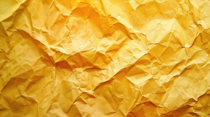 Canvas Print - Texture of Yellow Paper