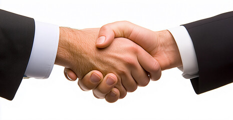 handshake between two businessmen