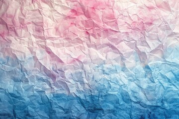 Poster - A detailed view of crumpled paper with creases and folds