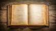 © InspireStock Gallery - Blank open old book with empty pages , vintage, book, literature, aged, antique, retro, educational, reading, knowledge