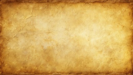 Aufkleber - Aged vintage paper texture with yellowed edges , antique, parchment, worn, weathered, retro, vintage, aged, sepia, texture