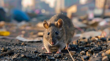 Rodents in garbage dumps evolving traits to cope with high levels of contamination, fauna natural selection contamination, waste adaptation