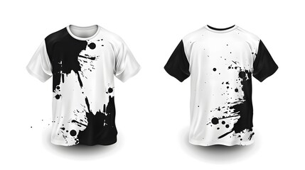 t shirt design on white background