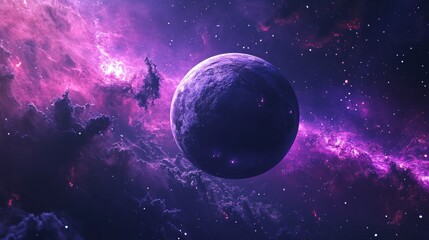 Poster - 3D Planets in Deep Space